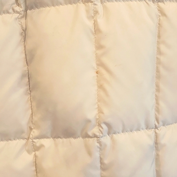 GUC North Face Womens Cream Coat M - Picture 7 of 11